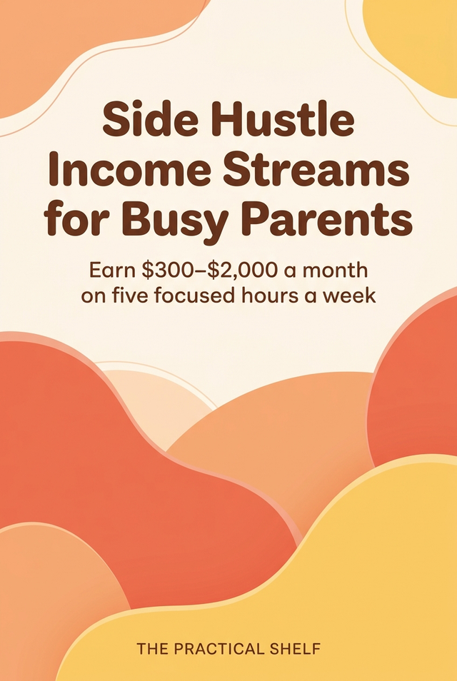 Side Hustle Income Streams for Busy Parents