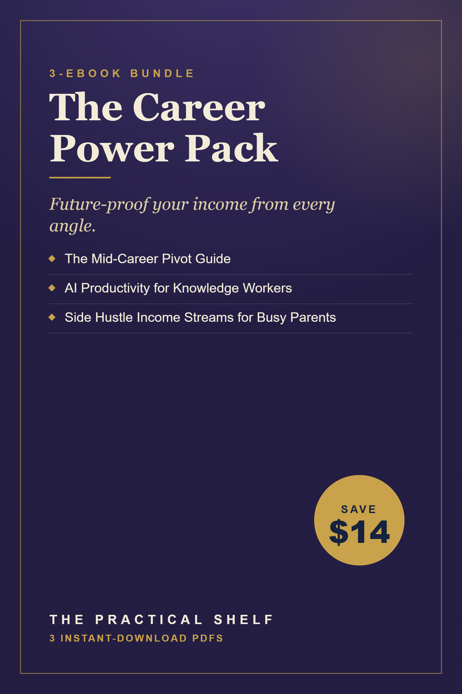The Career Power Pack — 3-Ebook Bundle