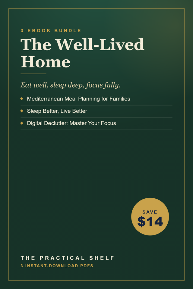 The Well-Lived Home — 3-Ebook Bundle